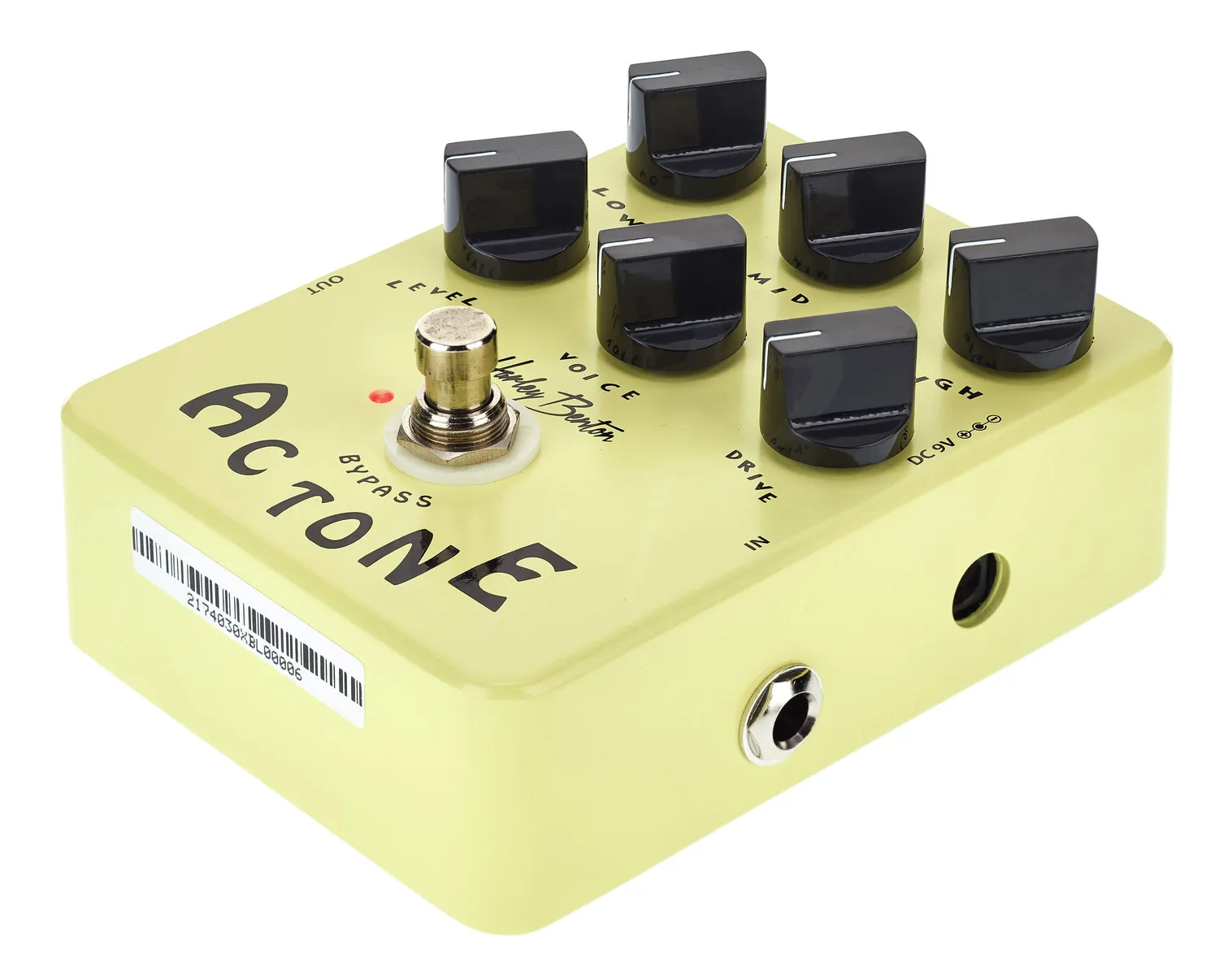 Harley Benton TrueTone AC Effektpedal Overdrive analog