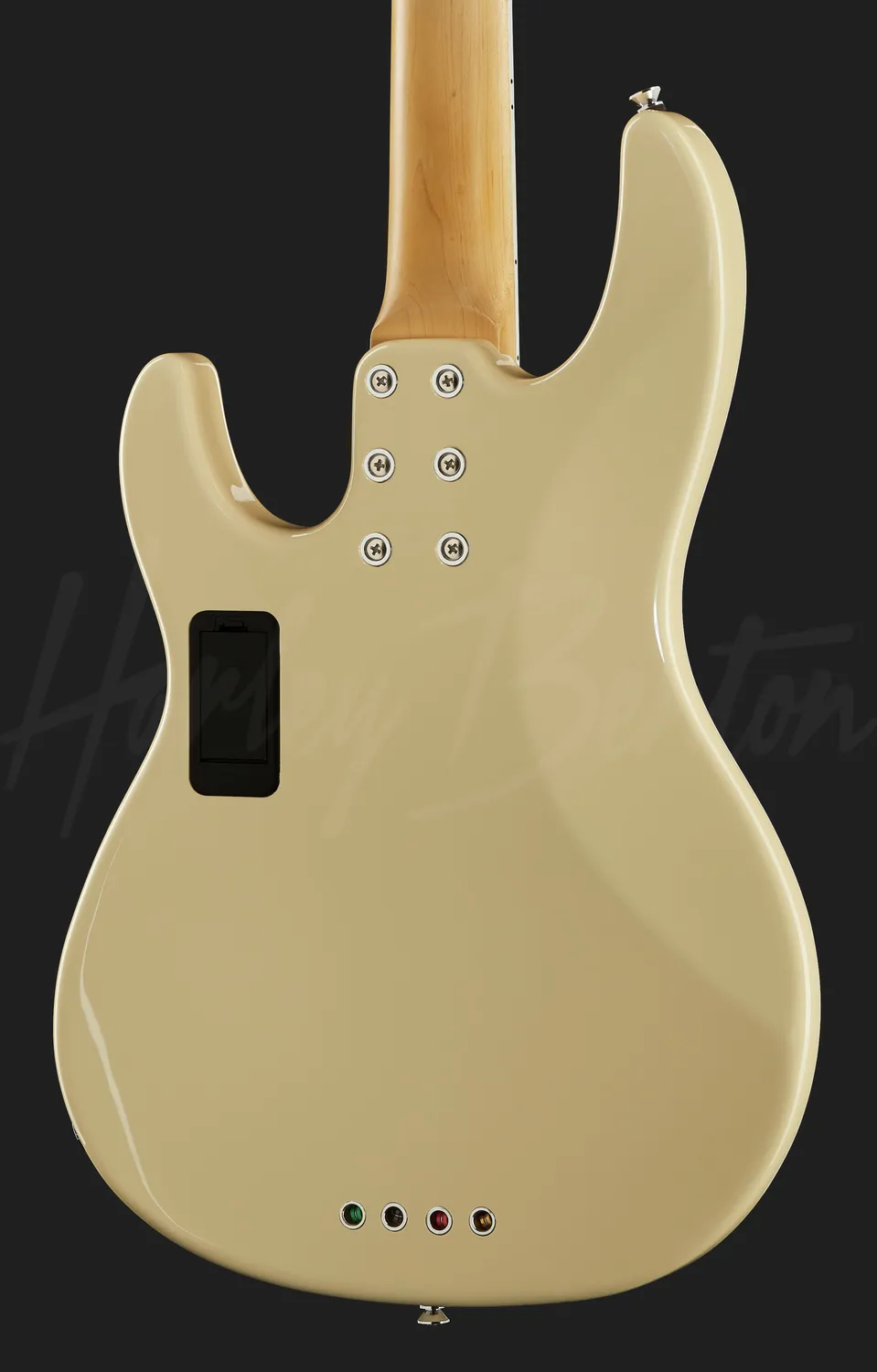 Harley Benton Pro MP-4EB Creme E-Bass Split-Coil aktiv