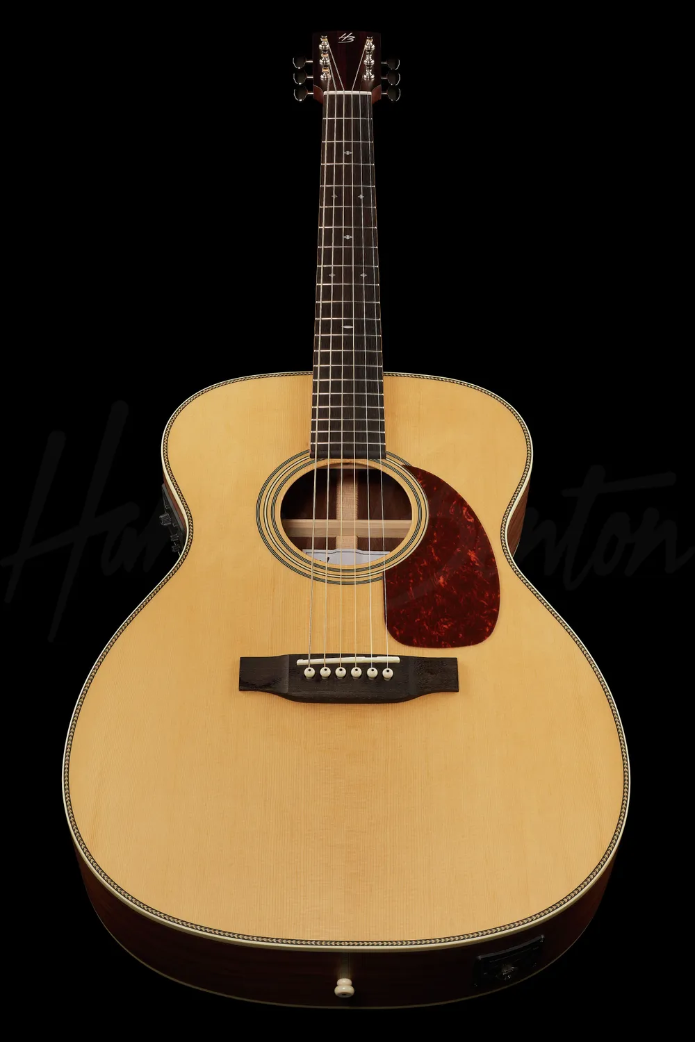 Harley Benton Custom Line CLA-28VE Westerngitarre Walnuss
