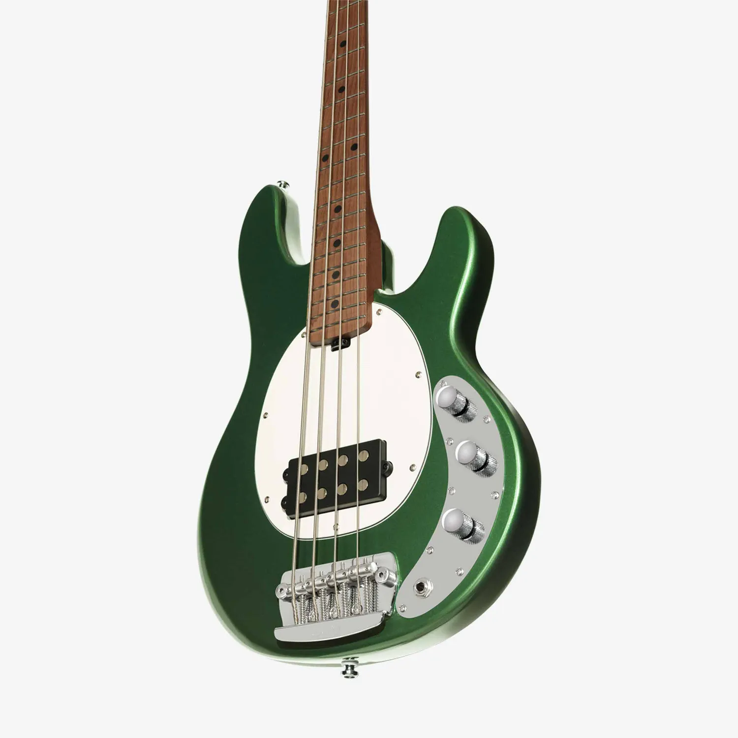 Sterling StingRay Short Scale E-Bass Charging Green 30 Zoll