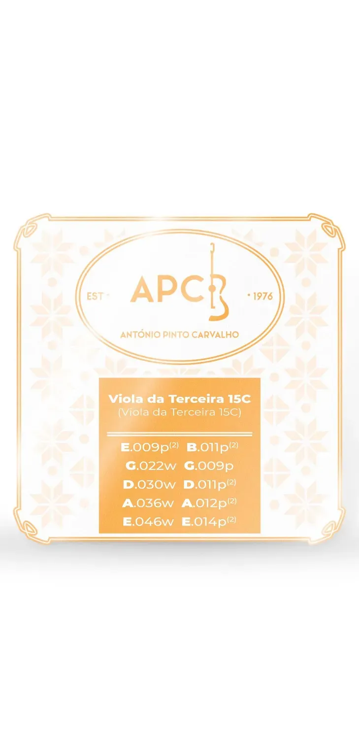 APC Viola da Terceira 15C Saitensatz 15-saitig