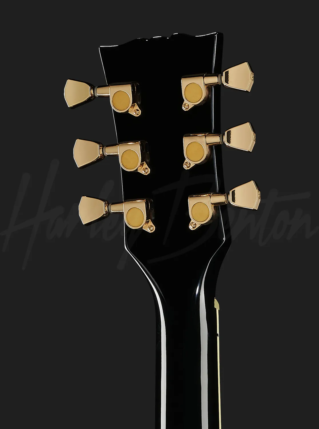 Harley Benton HB-35Plus Black Semi-Hollow E-Gitarre