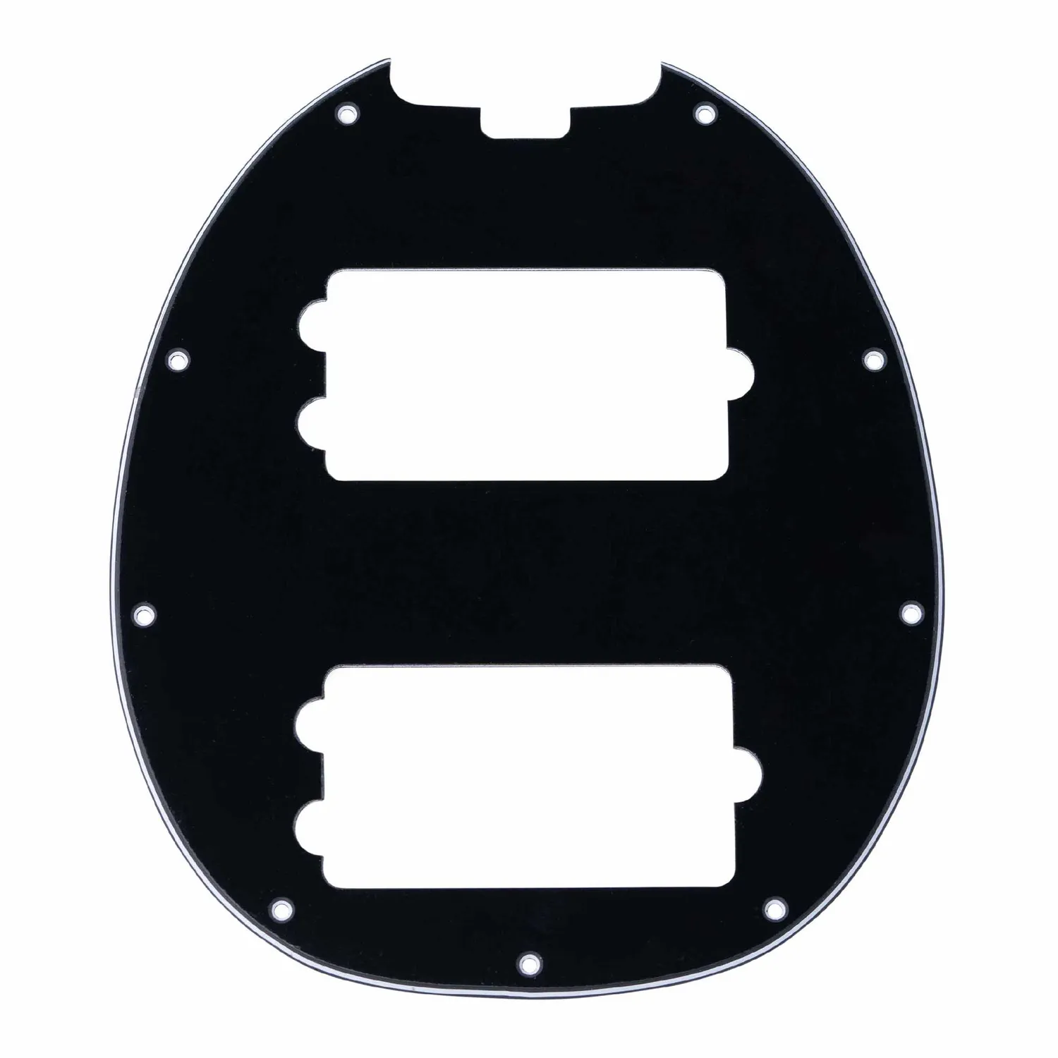 Sterling RAY4HH Pickguard Weiß Schwarz E-Bass