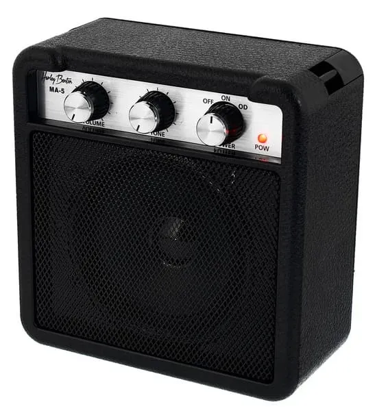 Harley Benton MA-5 Miniamp Verstärker 5 Watt Clip