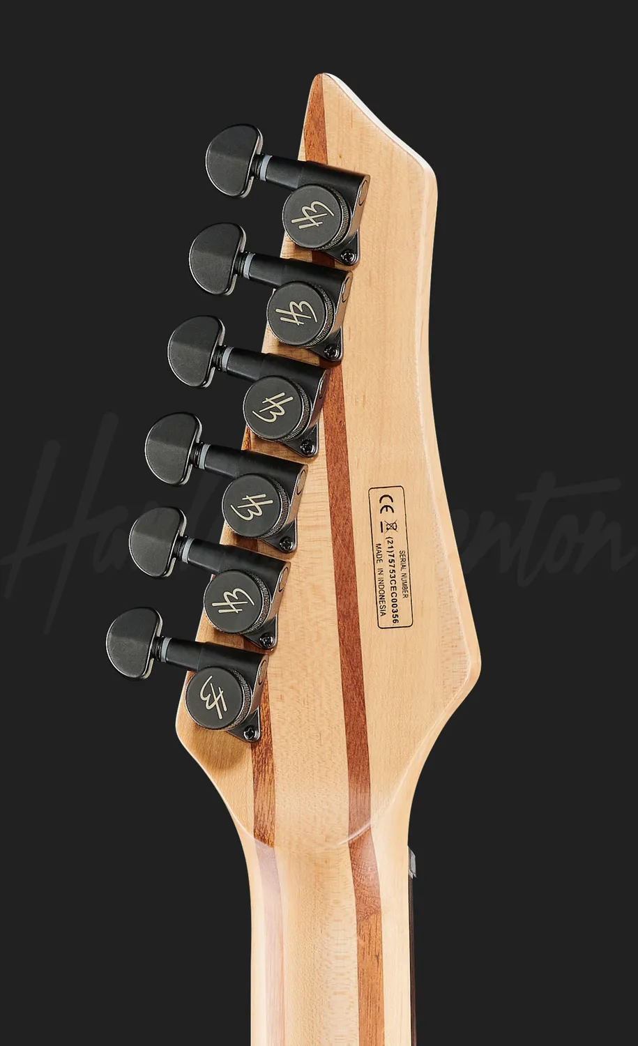 Harley Benton Amarok-BT EGNT E-Gitarre Bariton Quilted Burst