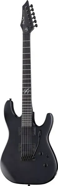 Harley Benton Rock HWY-25BKS E-Gitarre matt schwarz