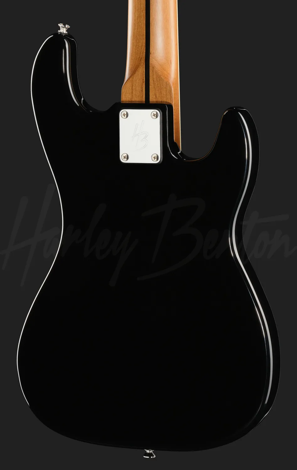 Harley Benton MV-5PJ LH E-Bass 5-Saiter Schwarz Linkshänder
