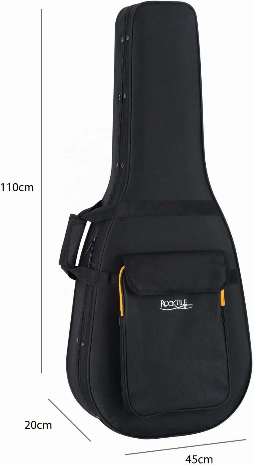 Rocktile WGSC-4222BK Gigbag Westerngitarre schwarz