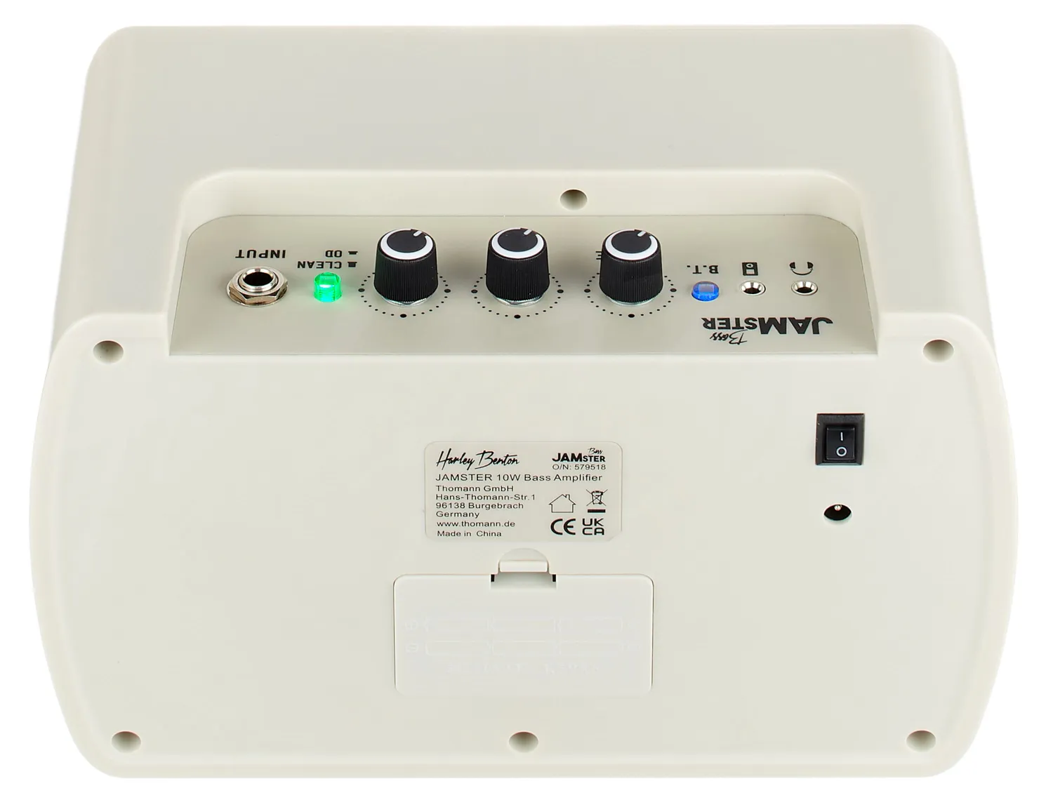 Harley Benton JAMster Bass Verstärker 10 Watt Bluetooth