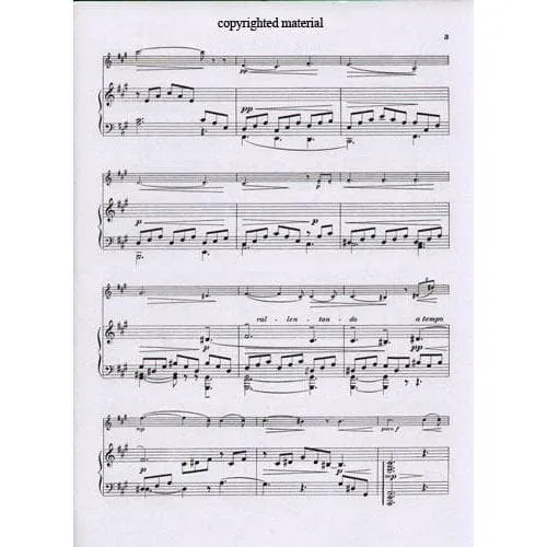 Shar Music Malotte The Lord's Prayer Noten für Violine und Klavier