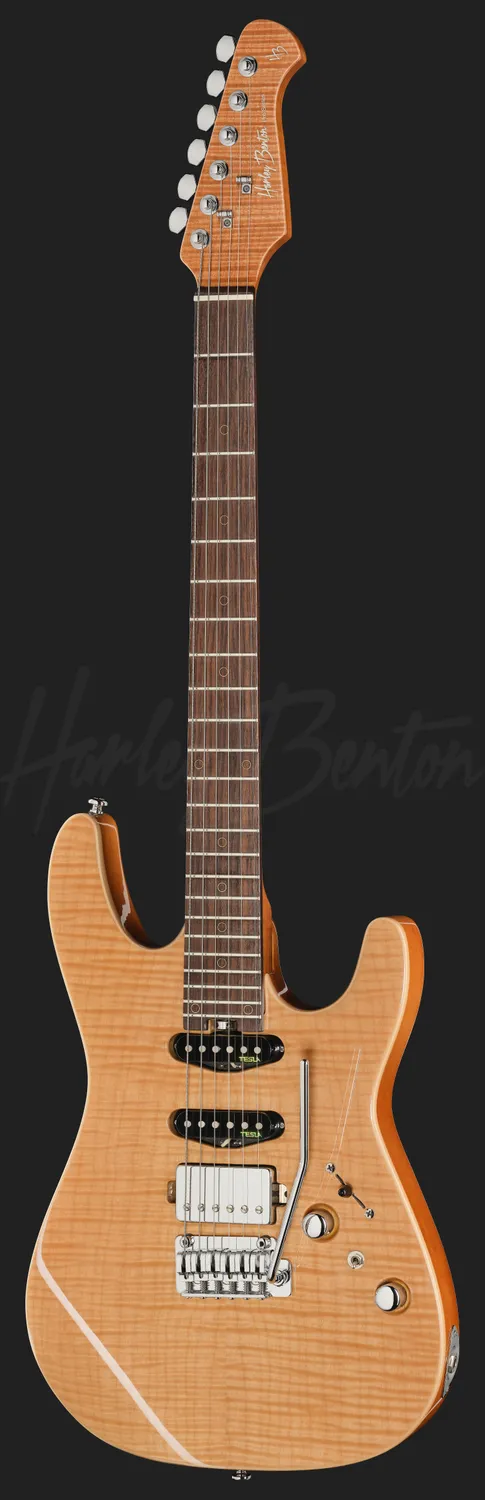 Harley Benton Fusion-IV HSS RW FNT E-Gitarre