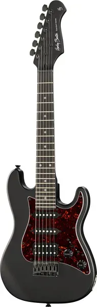 Harley Benton ST-Junior HSS 3/4 E-Gitarre Schwarz Kinder