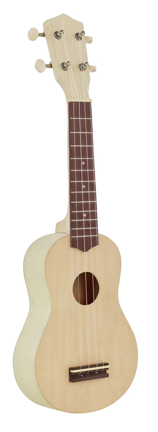 Harley Benton DIY-Kit Ukulele Soprano Bausatz unlackiert