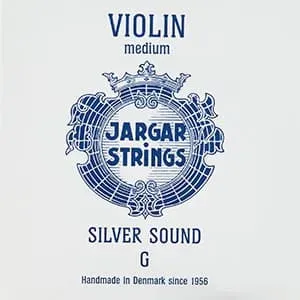 Jargar Silver Violine G-Saite 4/4 Medium Silber