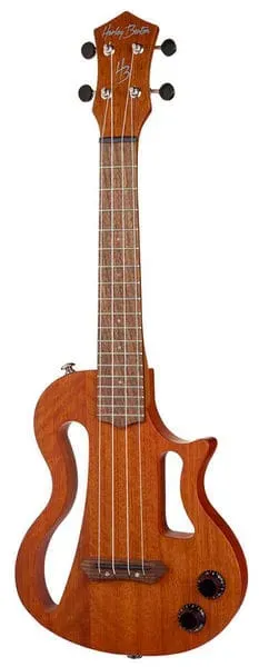 Harley Benton ElectricUke-50C NT Elektro-Ukulele Mahagoni