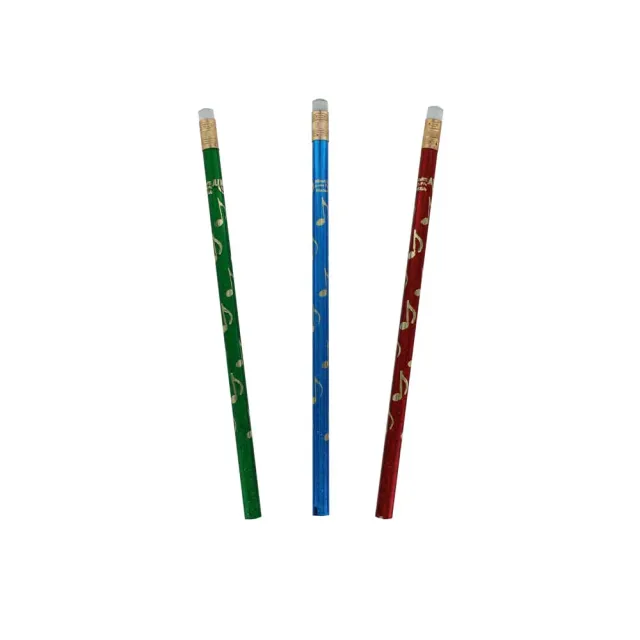 Shar Music Sparkles Achtelnoten Bleistift Holz mit Glitzer