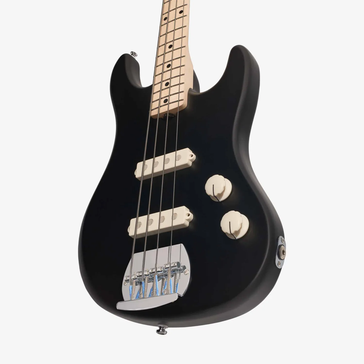 Sterling Joe Dart II E-Bass Schwarz Singlecoil