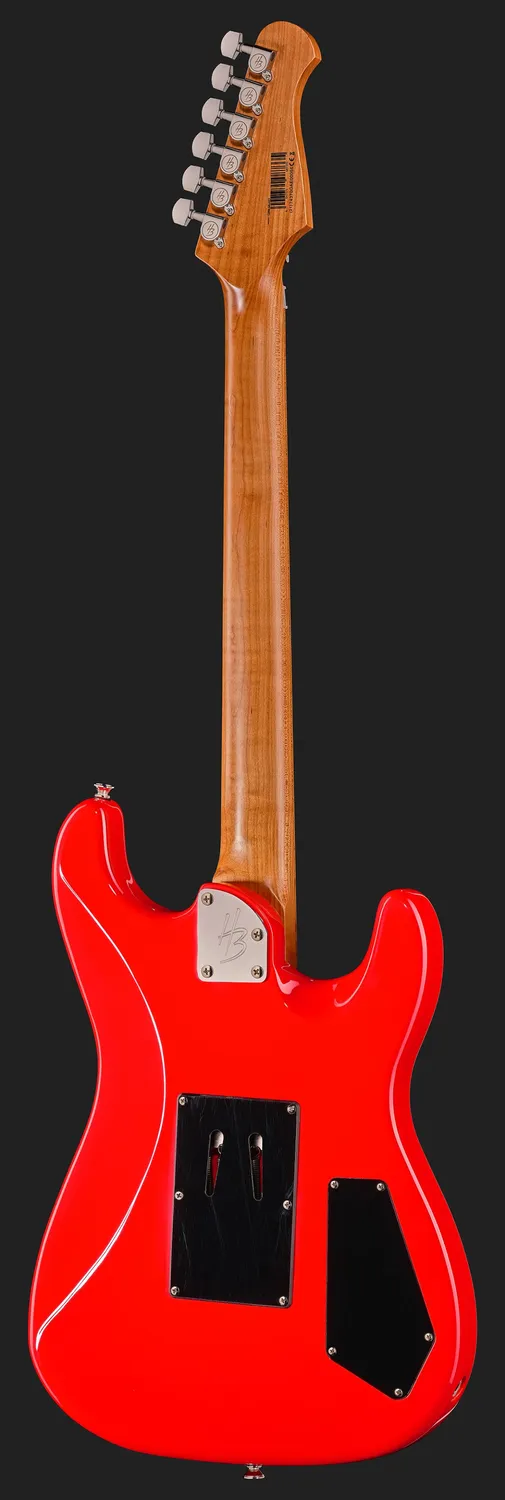 Harley Benton ST-80FR MN LH E-Gitarre Radiant Red Linkshand
