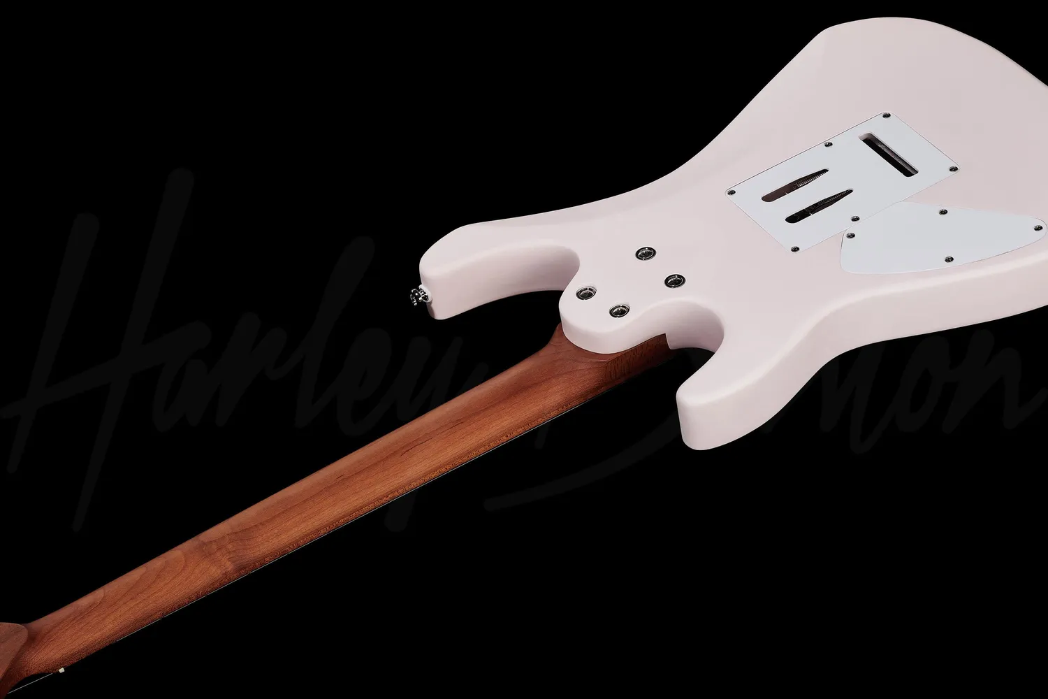 Harley Benton Fusion-III HSS E-Gitarre Shell Pink Tremolo