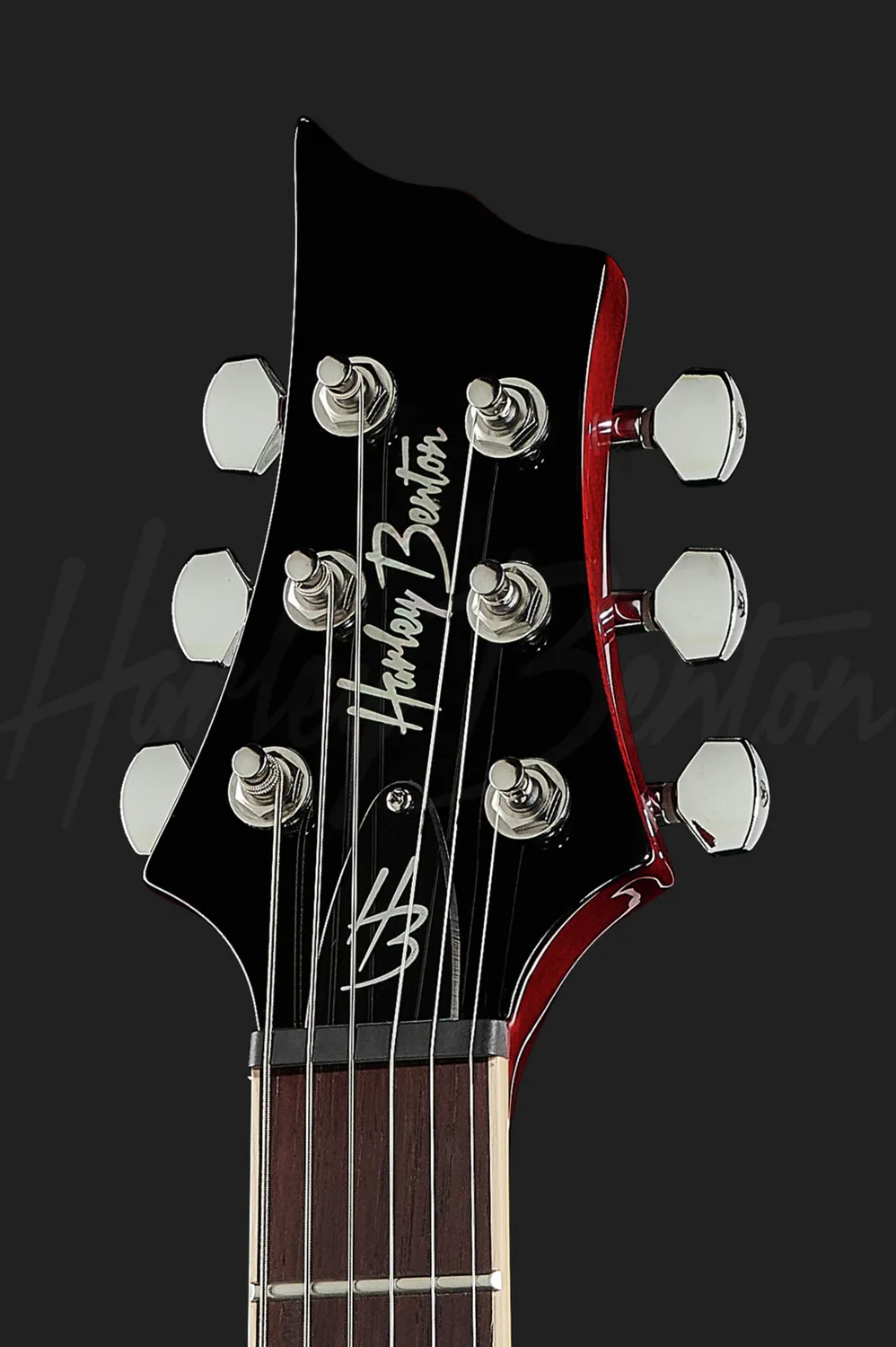 Harley Benton Deluxe CST-24T E-Gitarre Paradise Flame Tremolo