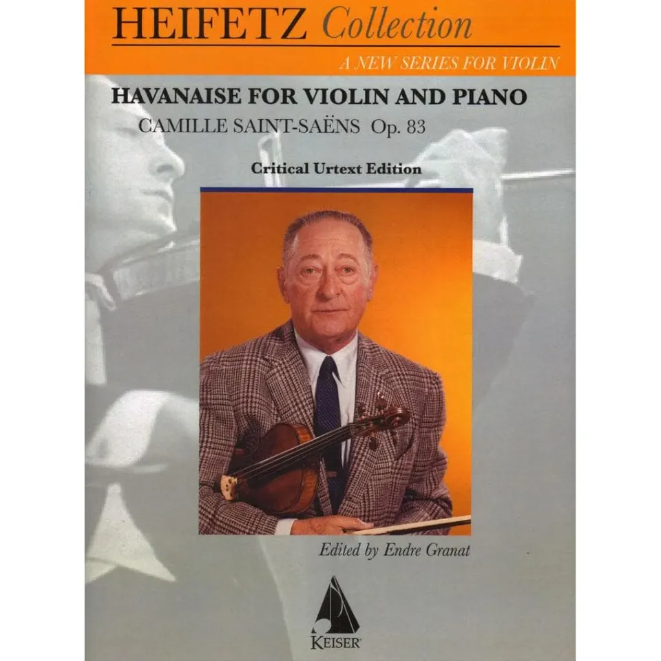 Heifetz Collection Havanaise Op.83 Noten Violine Klavier