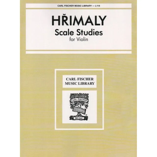 Carl Fischer Hřímalý Scale Studies Violine Noten solo