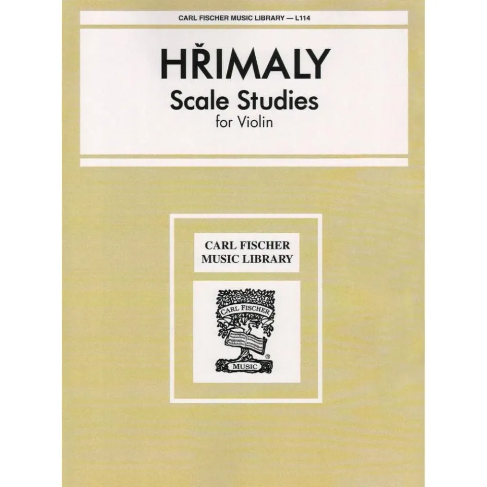 Carl Fischer Hřímalý Scale Studies Violine Noten solo
