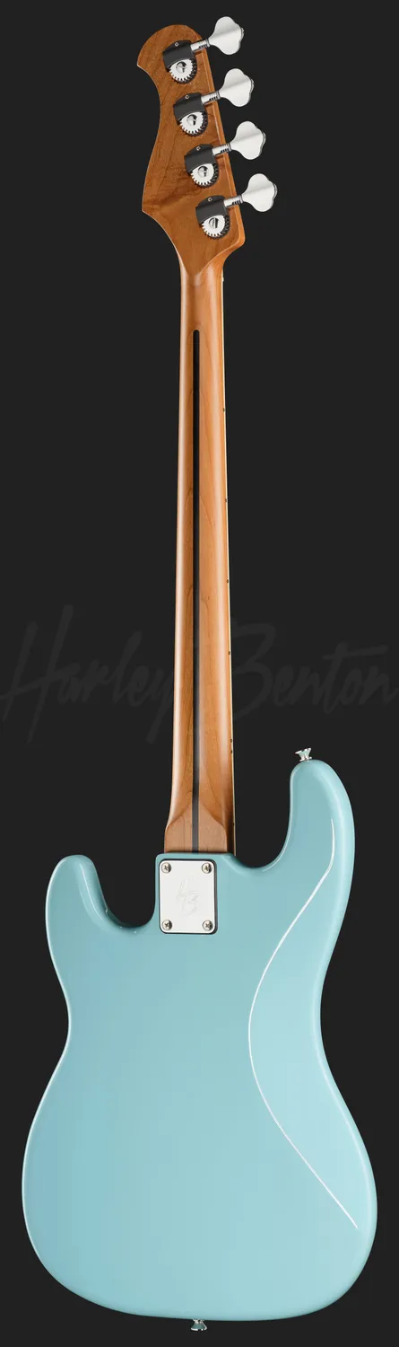 Harley Benton Pro Series MV-4PJ E-Bass Daphne Blue PJ-Tonabnehmer