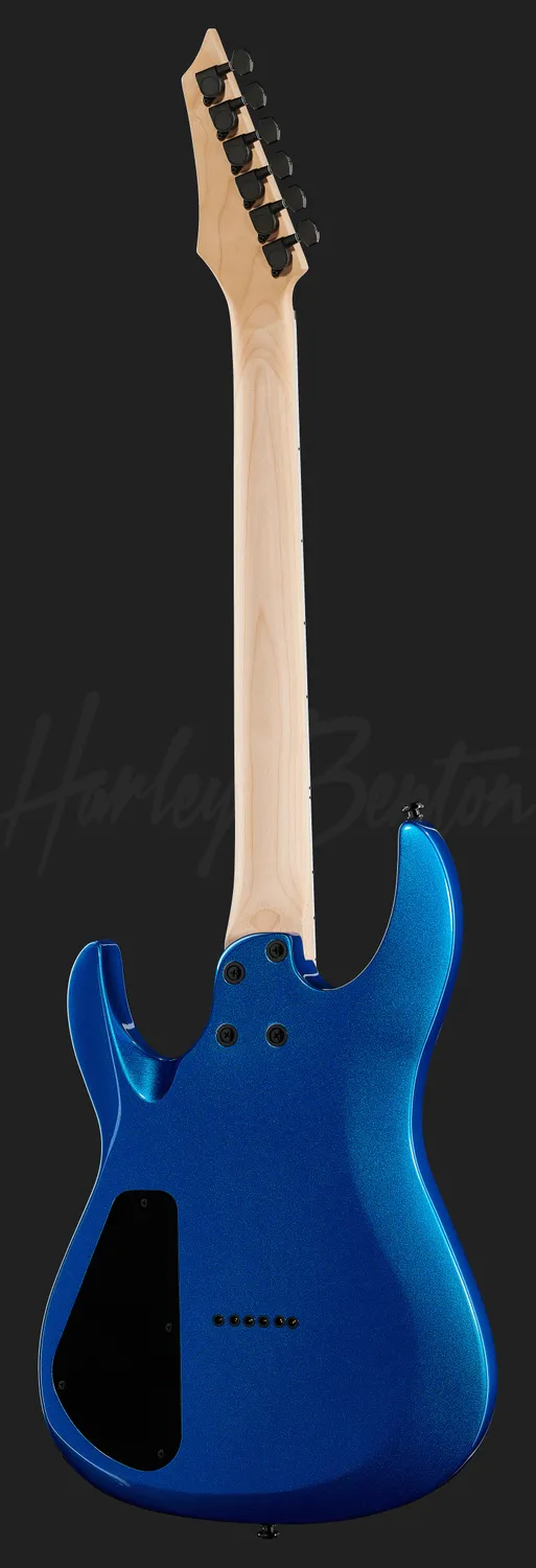 Harley Benton Rock R-446 E-Gitarre Blue Metallic Humbucker