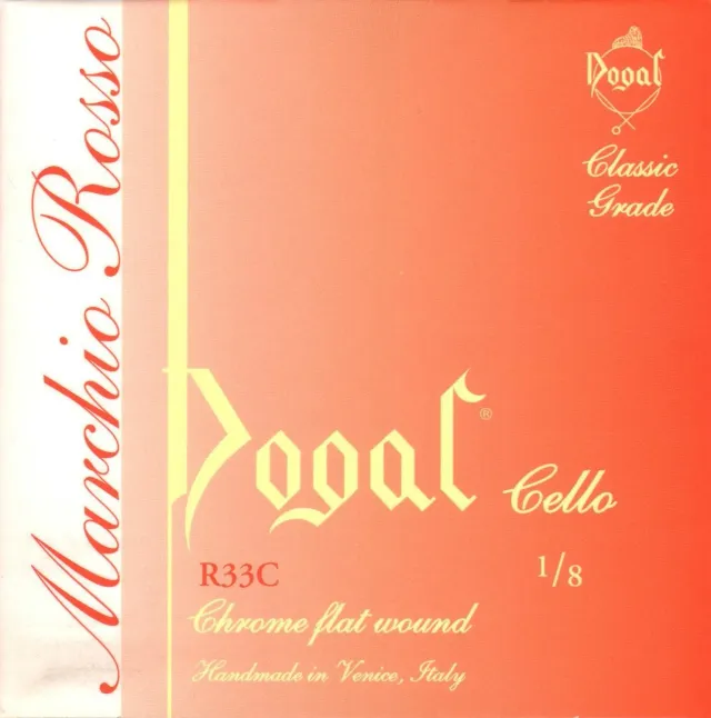 Dogal Marchio Rosso Cellosaitensatz 1/8 mittlere Stärke Darmsound