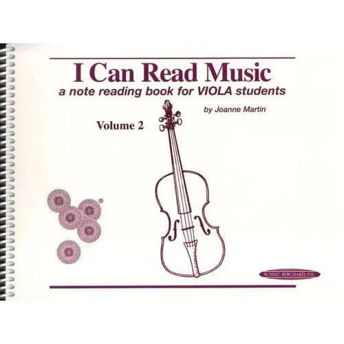 Alfred Martin I Can Read Music Vol.2 Noten Viola Lehrbuch