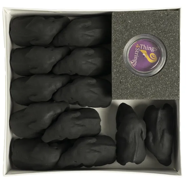 Shar Music Cellophant Studio Kit Bogenhilfe Cello 12 Stück schwarz