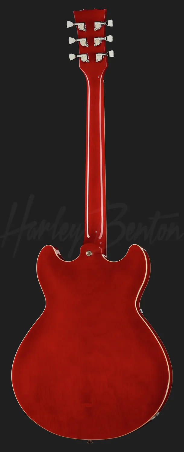 Harley Benton Deluxe HB-35Plus LH E-Gitarre Linkshänder Cherry