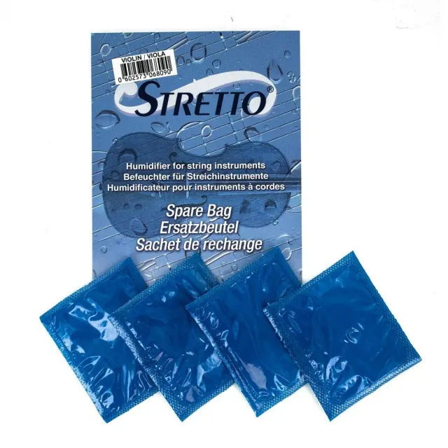 Stretto Ersatzbeutel Violine Bratsche 4er Pack