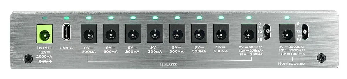 Harley Benton Standard PowerPlant ISO-Li09 Pedalboard-Powerbank