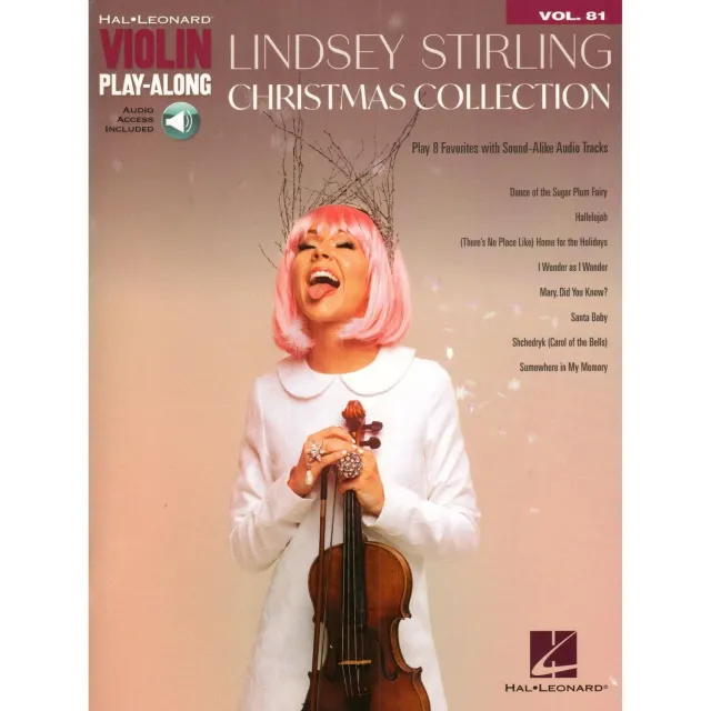 Hal Leonard Violin Play-Along Vol. 81 Geigennoten Lindsey Stirling Weihnachten