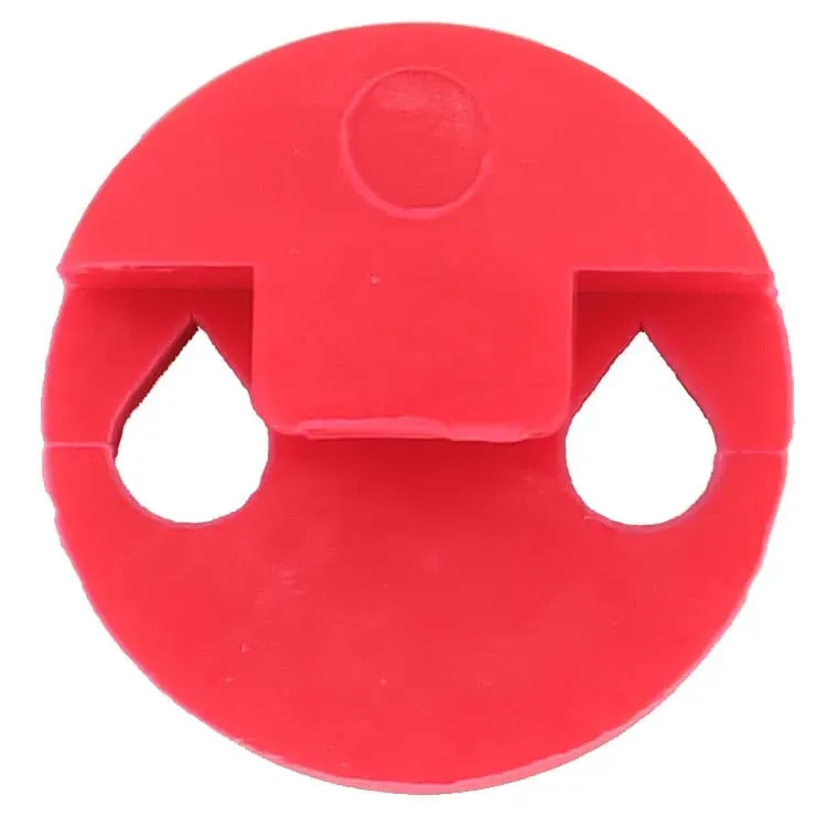 Tourte Viola Dämpfer 2-Loch rund rot