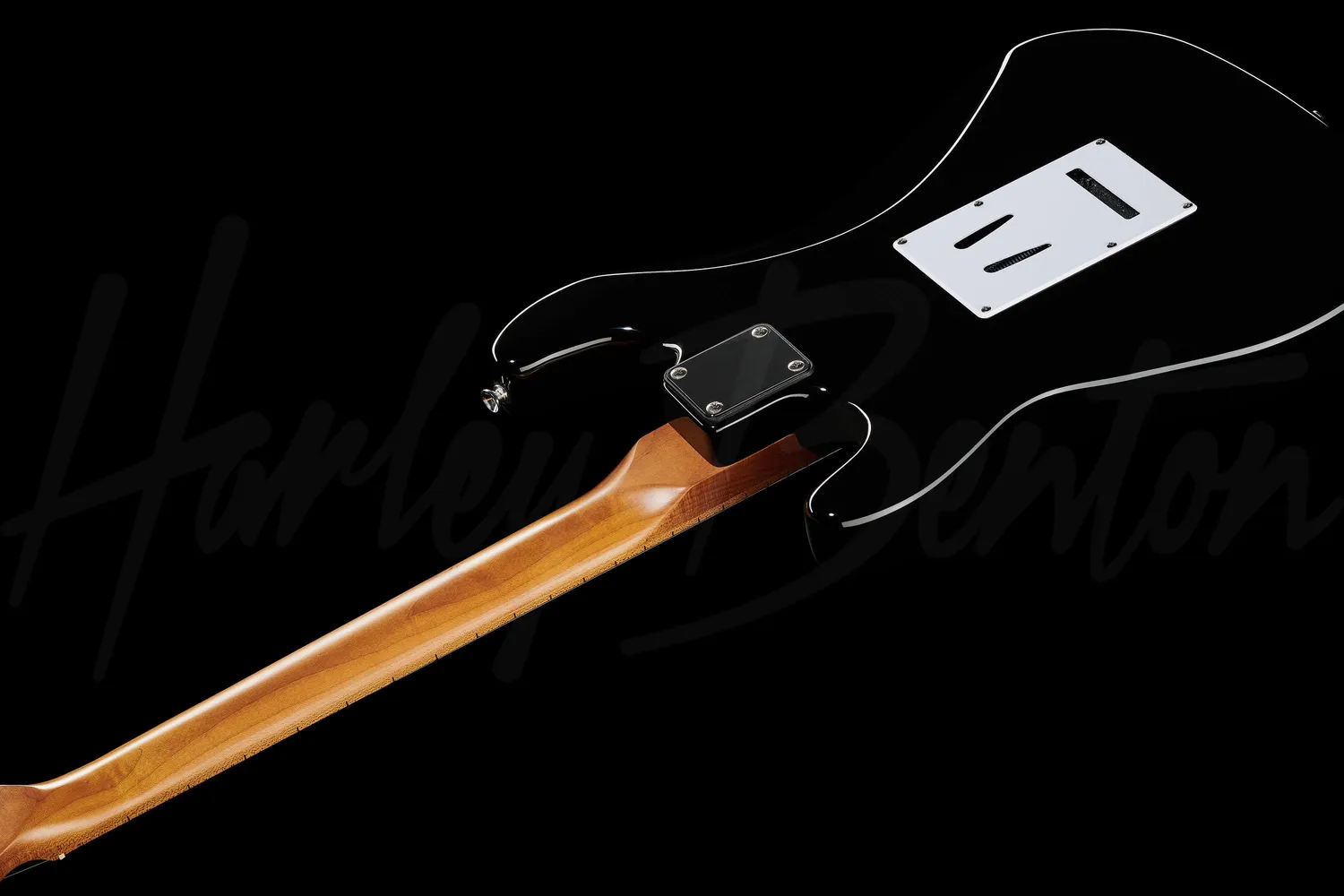 Harley Benton Classic Series ST-62MN BK E-Gitarre schwarz Singlecoil