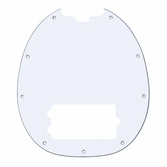 Sterling Pickguard RAY24CA Schlagbrett Weiß 3-lagig