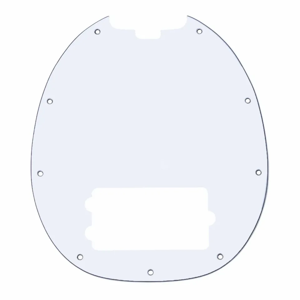 Sterling Pickguard RAY24CA Schlagbrett Weiß 3-lagig