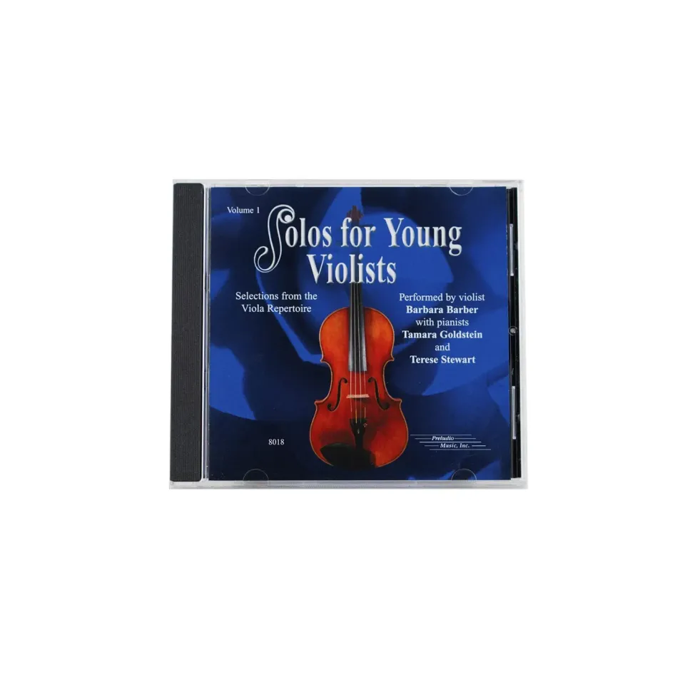 Alfred Barber Solos Young Violists Vol.1 CD Viola