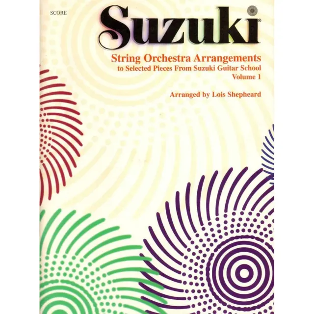 Suzuki Guitar School Vol. 3 Gitarrennoten für Anfänger