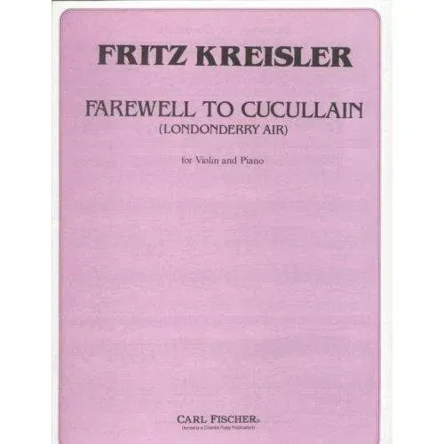 Shar Music Farewell to Cucullain Violin Noten Klavier