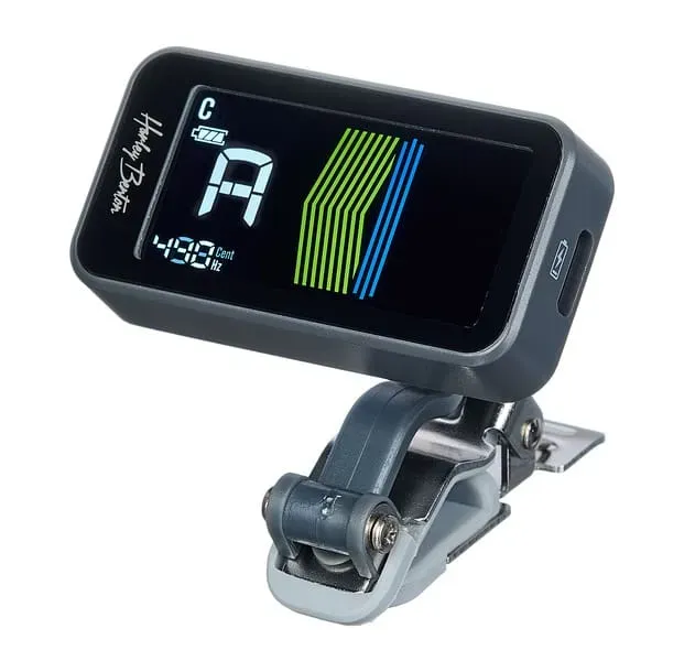 Harley Benton PitchMate Clip Stimmgerät USB Clip-on chromatisch