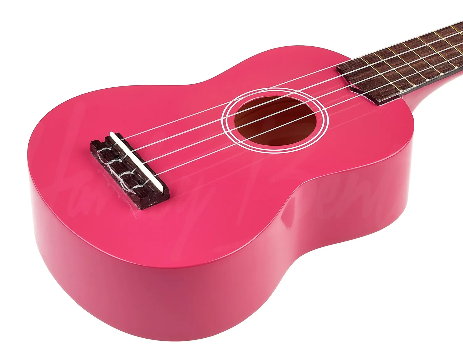 Harley Benton HBUK12 Magenta Sopran-Ukulele Einsteiger
