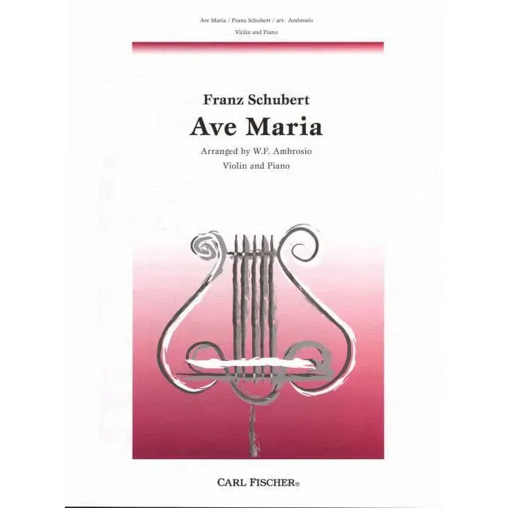 Schubert Ave Maria D 839 Violine Klavier Noten