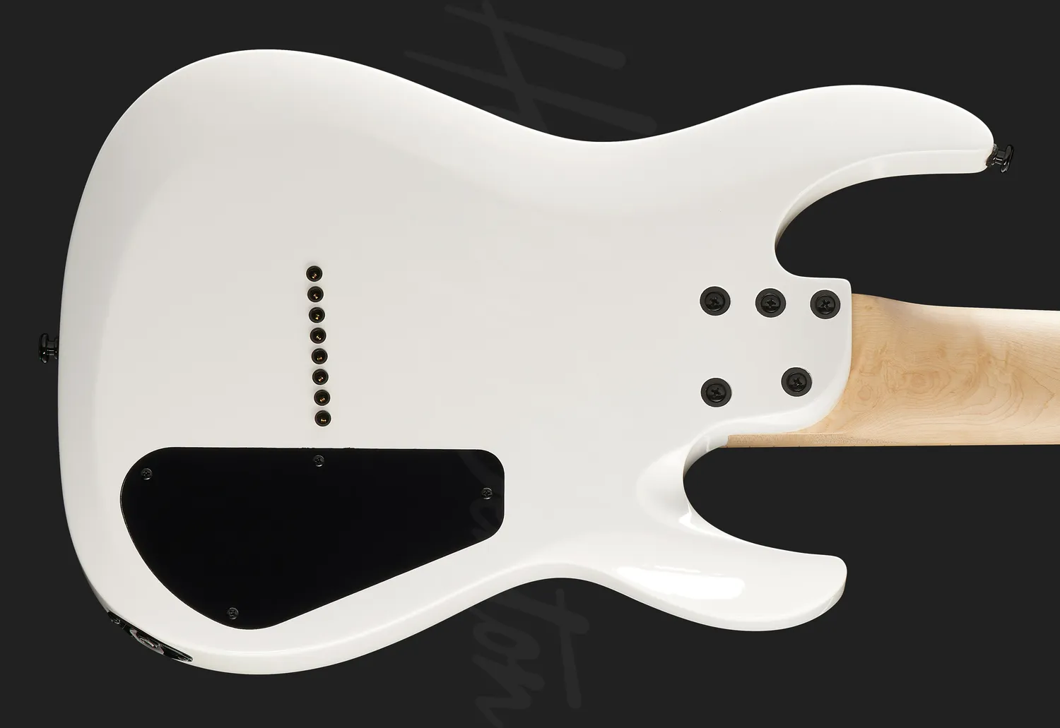 Harley Benton Rock Series R-458MN E-Gitarre links weiß 8-saitig
