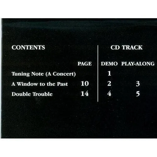 Williams Double Trouble Violine Klavier Noten mit CD