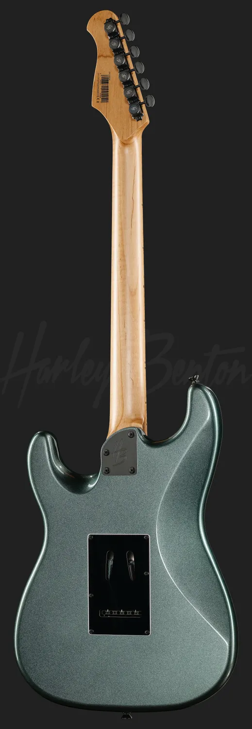 Harley Benton ST-Modern Plus HSS E-Gitarre Gun Metal Blue