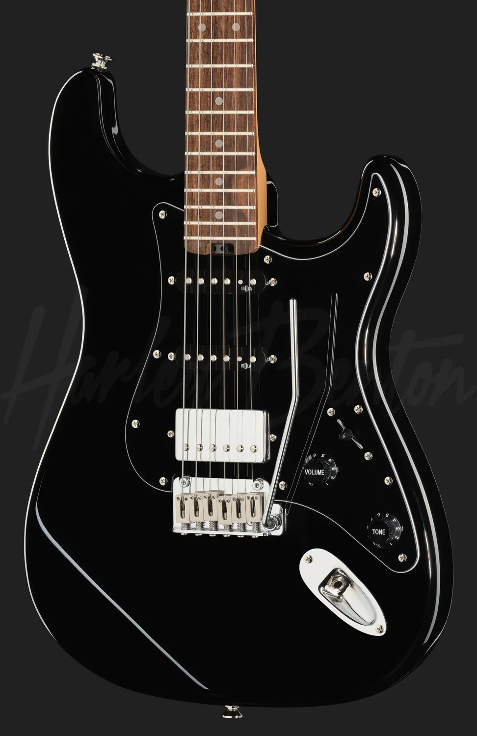 Harley Benton ST-Modern HSS BK E-Gitarre Schwarz